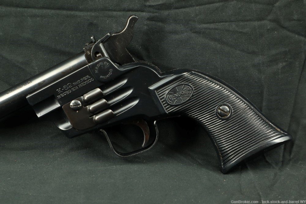 Mendoza “Buntline Style” Model K-62-10 .22 LR Single Shot Pistol C&R-img-8