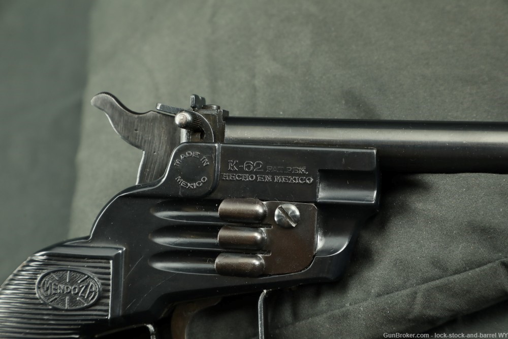 Mendoza “Buntline Style” Model K-62-10 .22 LR Single Shot Pistol C&R-img-19