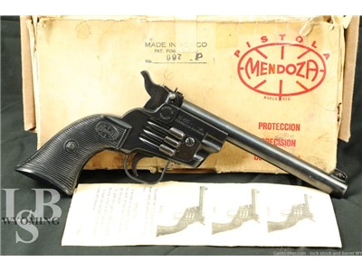 Mendoza “Buntline Style” Model K-62-10 .22 LR Single Shot Pistol C&R