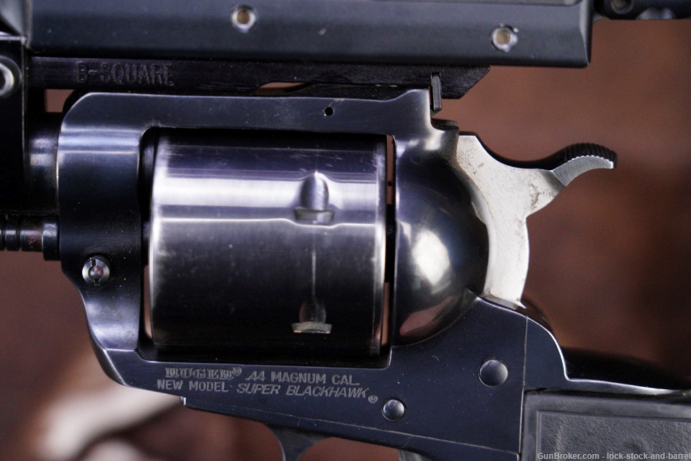 Ruger New Model Super Blackhawk .44 Rem Mag 7.5” SA Revolver & Optic 1978-img-11
