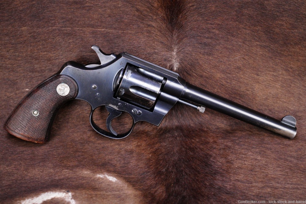 Colt Official Police .38 Special Double Action SA/DA Revolver, MFD 1934 C&R-img-2
