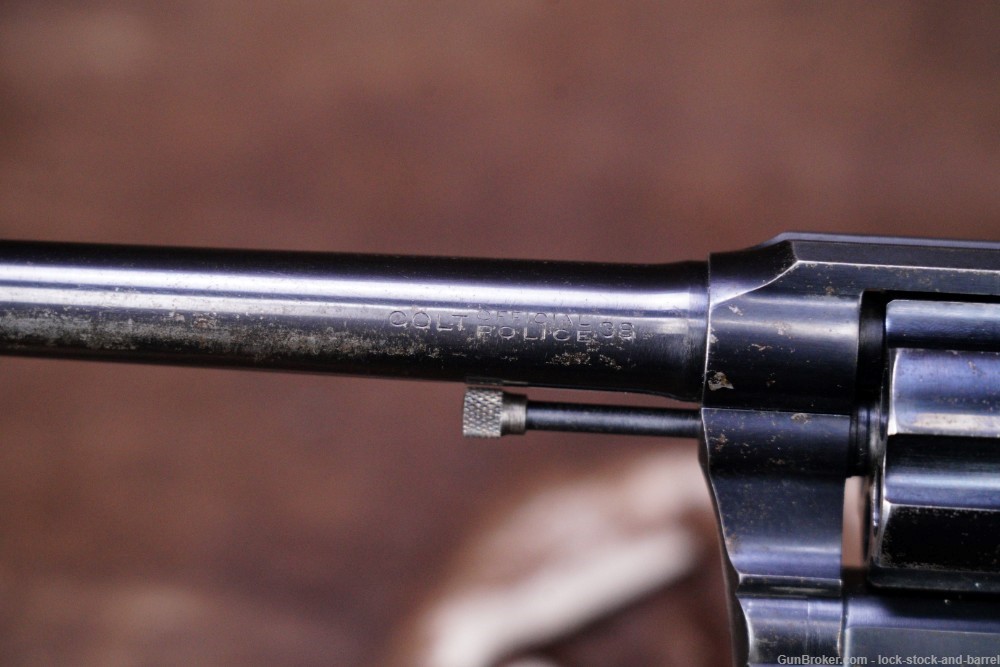 Colt Official Police .38 Special Double Action SA/DA Revolver, MFD 1934 C&R-img-11
