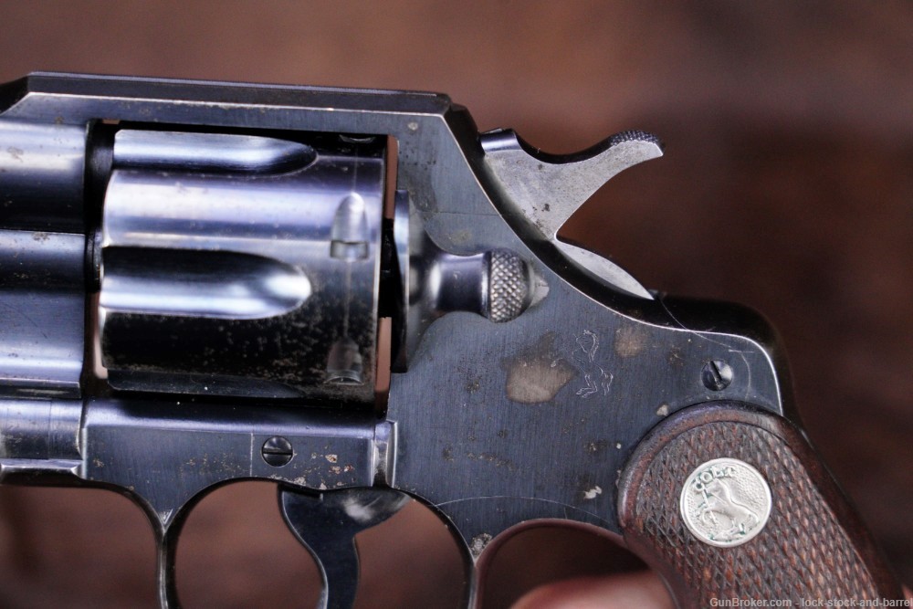 Colt Official Police .38 Special Double Action SA/DA Revolver, MFD 1934 C&R-img-10