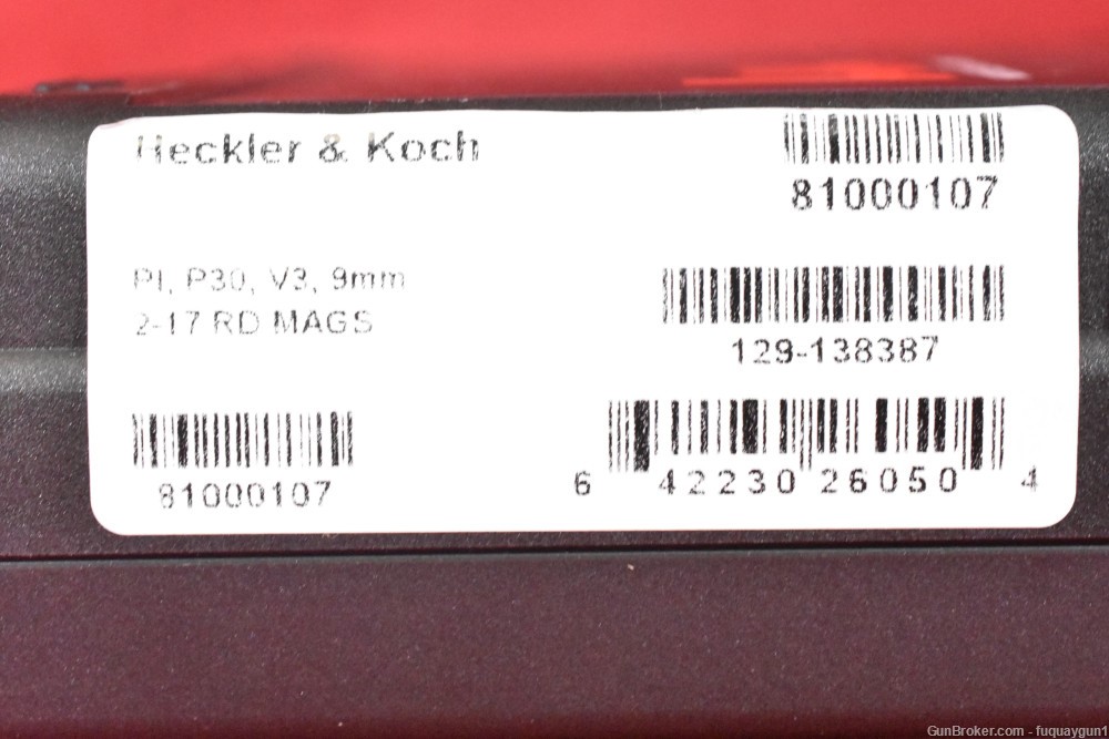 Heckler & Koch P30 9mm 3.8" 17rd 81000107 Night Sights P30-P30-img-25