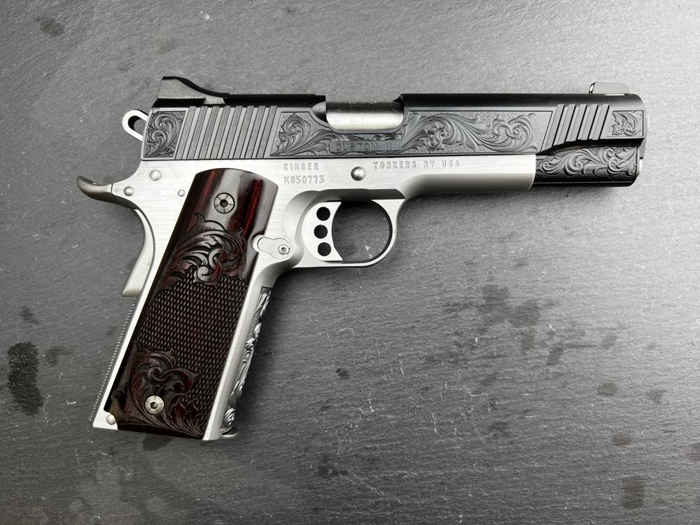 Kimber 1911 Custom Engraved Two-Tone Regal by Altamont-img-6