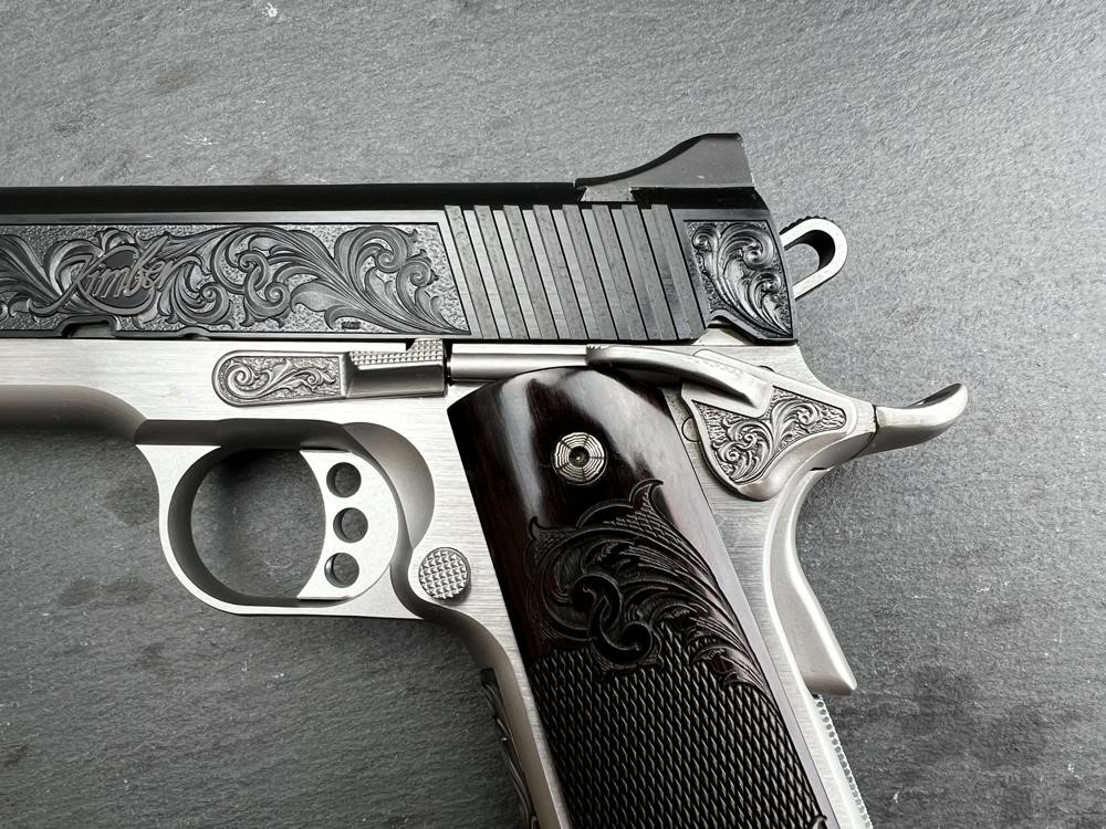 Kimber 1911 Custom Engraved Two-Tone Regal by Altamont-img-3