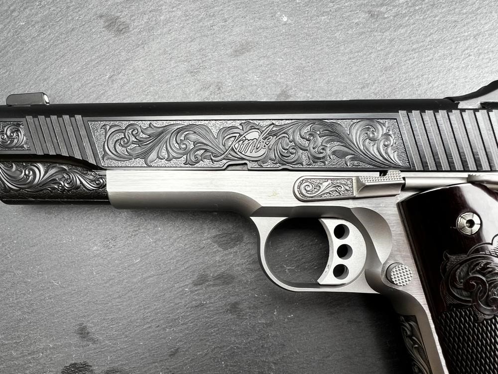 Kimber 1911 Custom Engraved Two-Tone Regal by Altamont-img-2
