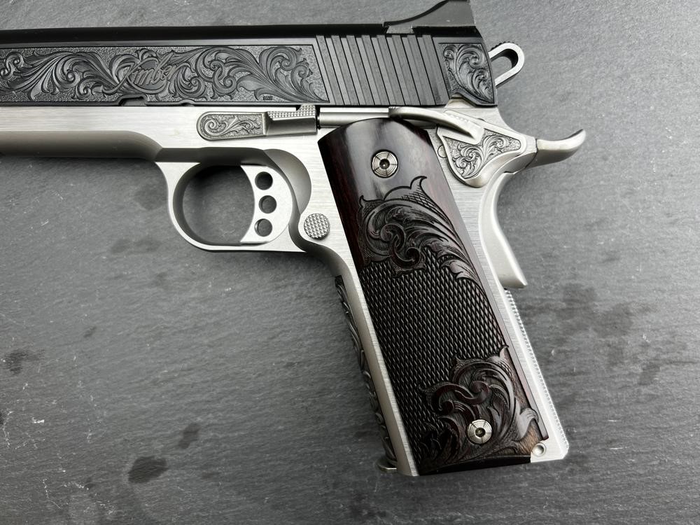 Kimber 1911 Custom Engraved Two-Tone Regal by Altamont-img-4