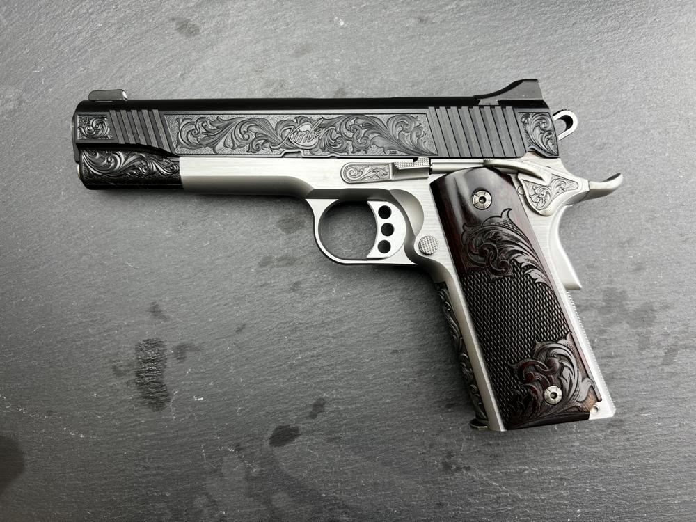 Kimber 1911 Custom Engraved Two-Tone Regal by Altamont-img-0