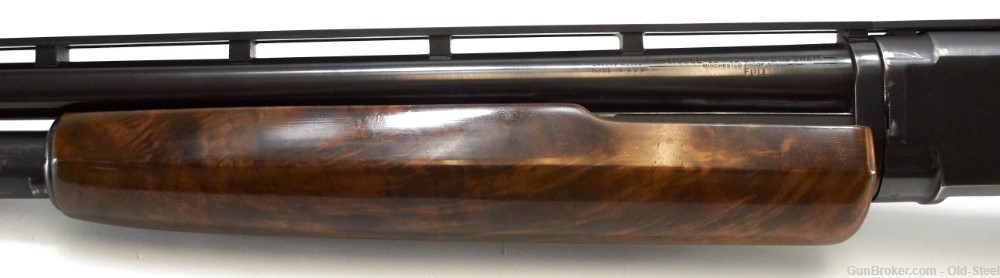 Winchester Model 12 Ga Mfg 1959 Hunting Shotgun Custom Rib & Furniture-img-12