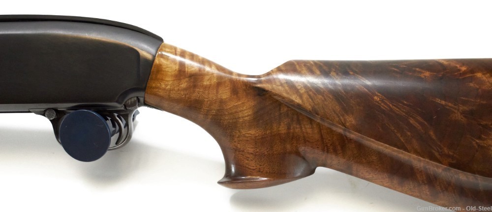 Winchester Model 12 Ga Mfg 1959 Hunting Shotgun Custom Rib & Furniture-img-14