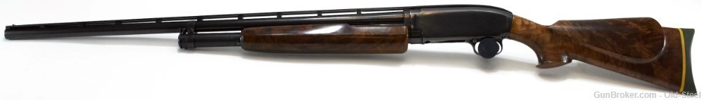 Winchester Model 12 Ga Mfg 1959 Hunting Shotgun Custom Rib & Furniture-img-10