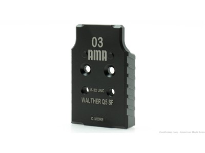 WALTHER Q5 MATCH SF C-MORE ADAPTOR PLATE