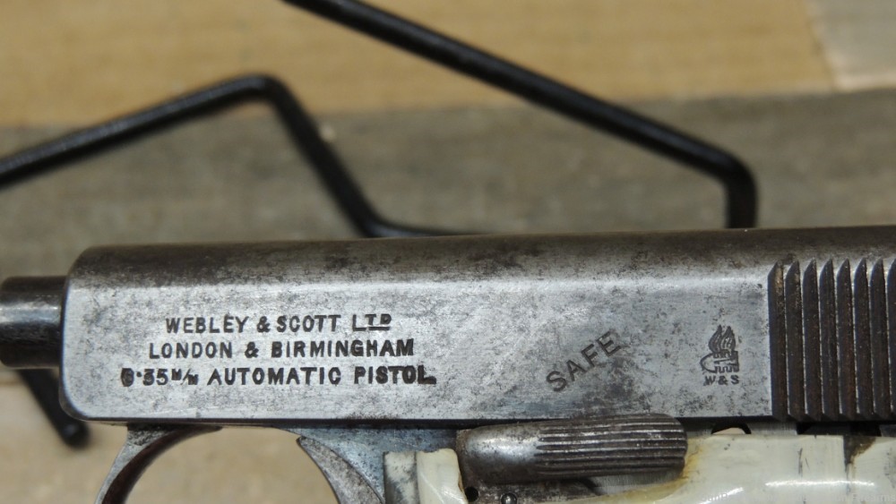 GUN SMITH SPECIAL Webley & Scott .25 Auto Vest-Pocket Pistol-img-5