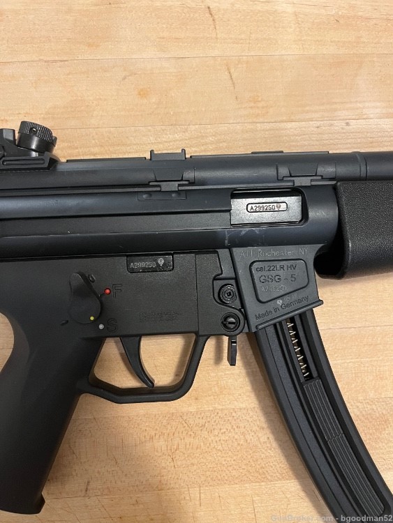 German Sports Guns GSG-5 Pre-lawsuit .22 MP5 clone Penny Start-img-5