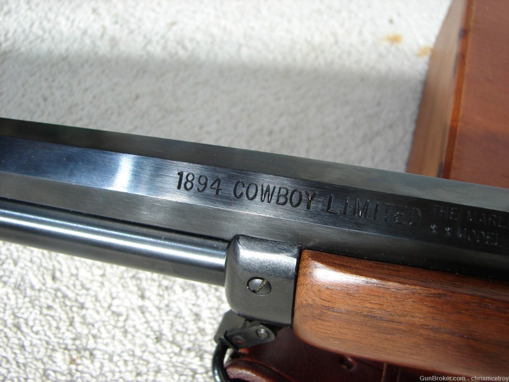 MARLIN 1894 COWBOY LIMITED IN 44 MAG JM MARKED WITH EXTRAS 95% PLUS-img-14