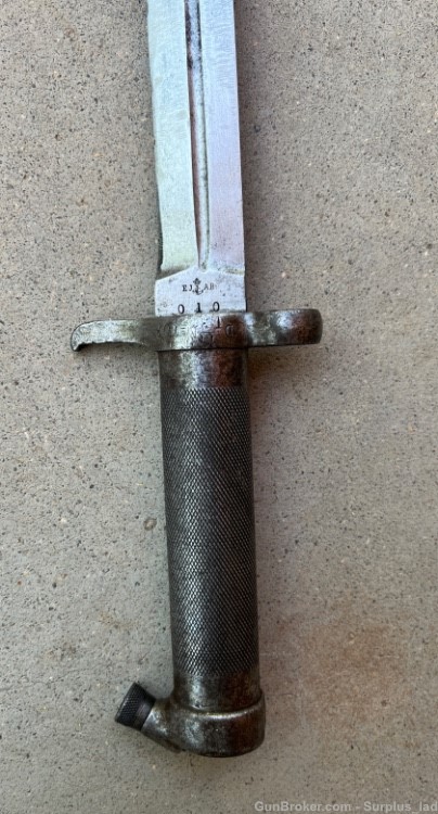 Swedish m96 bayonet for Mauser and ljungman unit marked -img-2