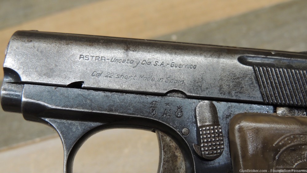 Astra Cub semi-auto pistol, .22 Short 1 Mag-img-3