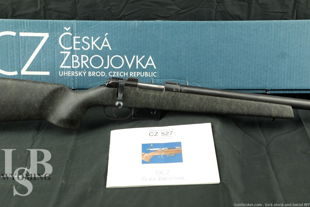 CZ 527 Varmint .223 REM.  24” Bolt Action Rifle w/ Factory Box MFD 2001-img-0