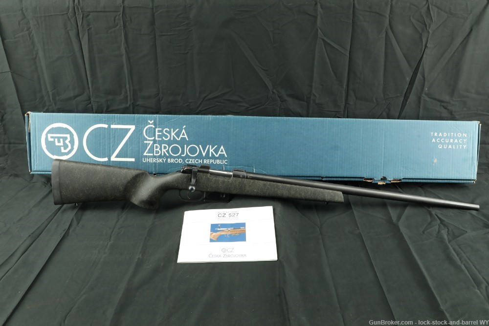 CZ 527 Varmint .223 REM.  24” Bolt Action Rifle w/ Factory Box MFD 2001-img-2