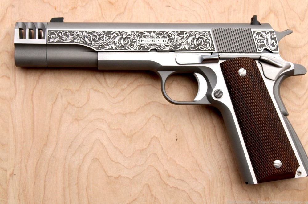 Engraved 1911 Springfield Mil-spec New *AMAZING*-img-0