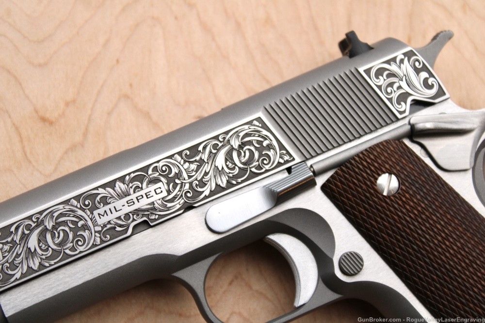 Engraved 1911 Springfield Mil-spec New *AMAZING*-img-3