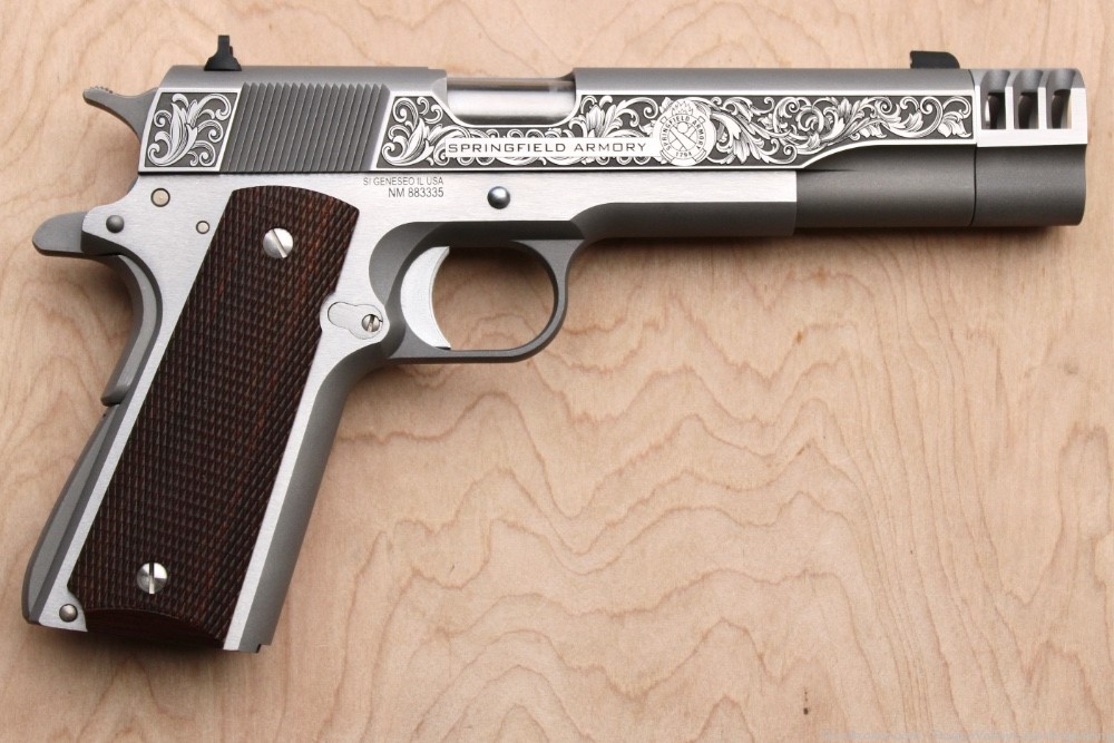 Engraved 1911 Springfield Mil-spec New *AMAZING*-img-7