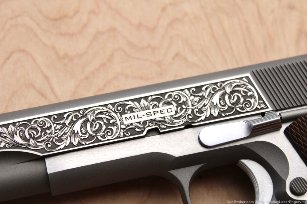 Engraved 1911 Springfield Mil-spec New *AMAZING*-img-1