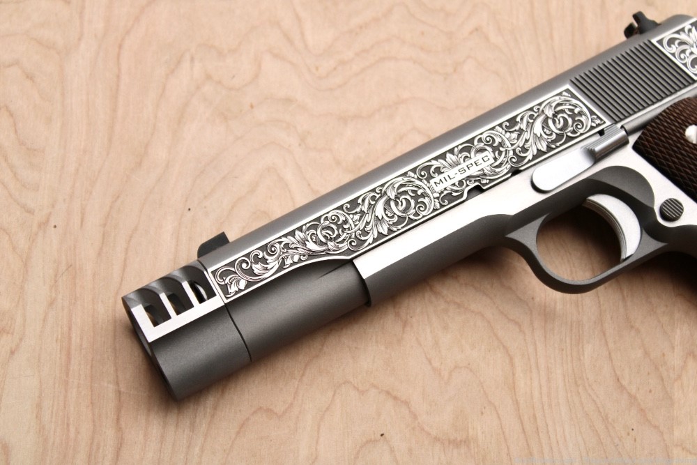 Engraved 1911 Springfield Mil-spec New *AMAZING*-img-8