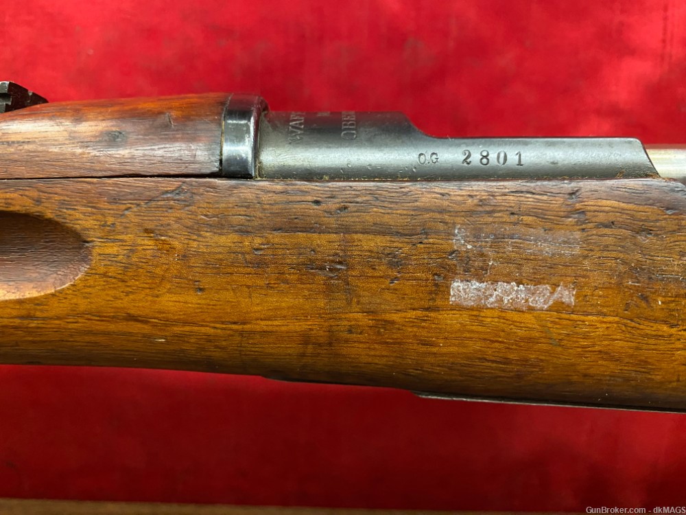 Swedish Mauser Model 1896 6.5 Swede Bolt Action Rifle-img-24
