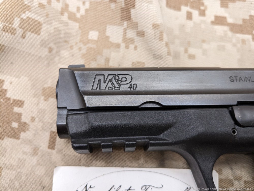 Smith & Wesson M&P .40S&W, S&W M&P40 Pistol, USED 1-15rd Mag Import Marked-img-3