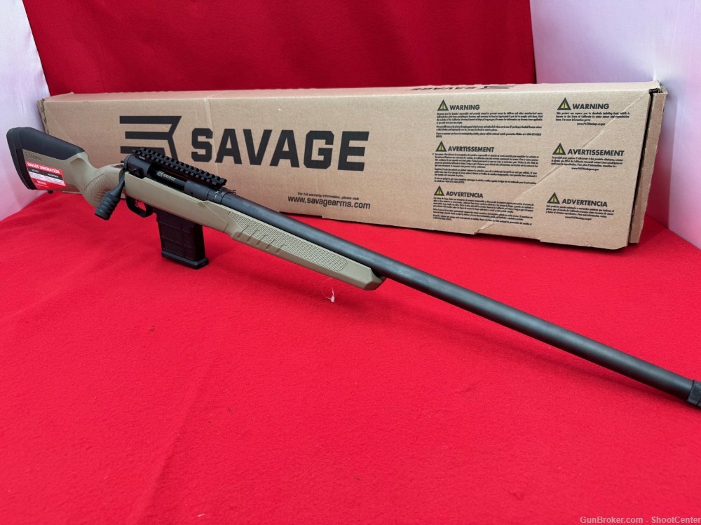 SAVAGE 110 TACTICAL DESERT 6.5CM NoCCFees FAST SHIPPING-img-0