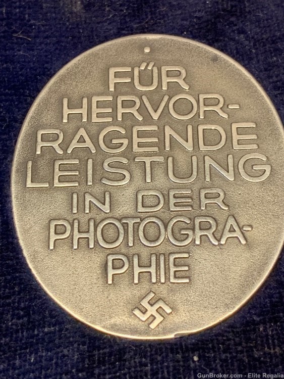 Adolf H!tler Presentation Award to Heinrich Hoffmann German WWII Himmler SS-img-4