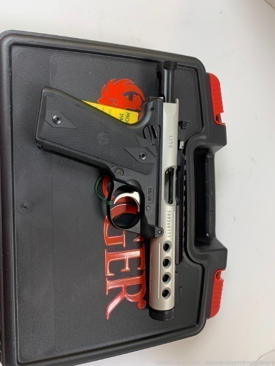 Ruger Mark IV 22/45 Lite .22LR Pistol W/case and 2 mags-img-9