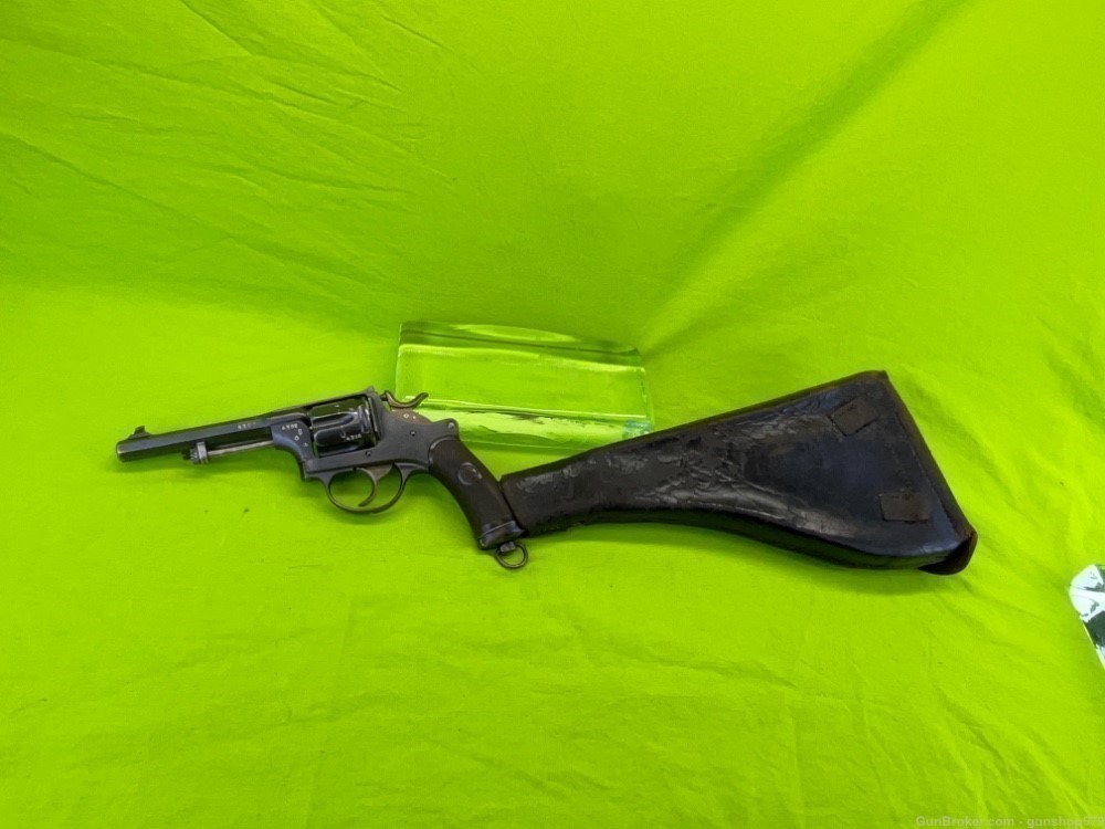 Swiss 1882 Ordnance Revolver 7.5 Sig Bern Holster Stock Matching Exc C&R-img-41
