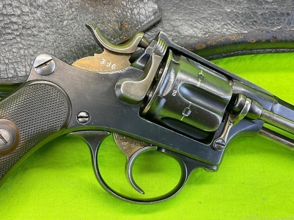 Swiss 1882 Ordnance Revolver 7.5 Sig Bern Holster Stock Matching Exc C&R-img-4