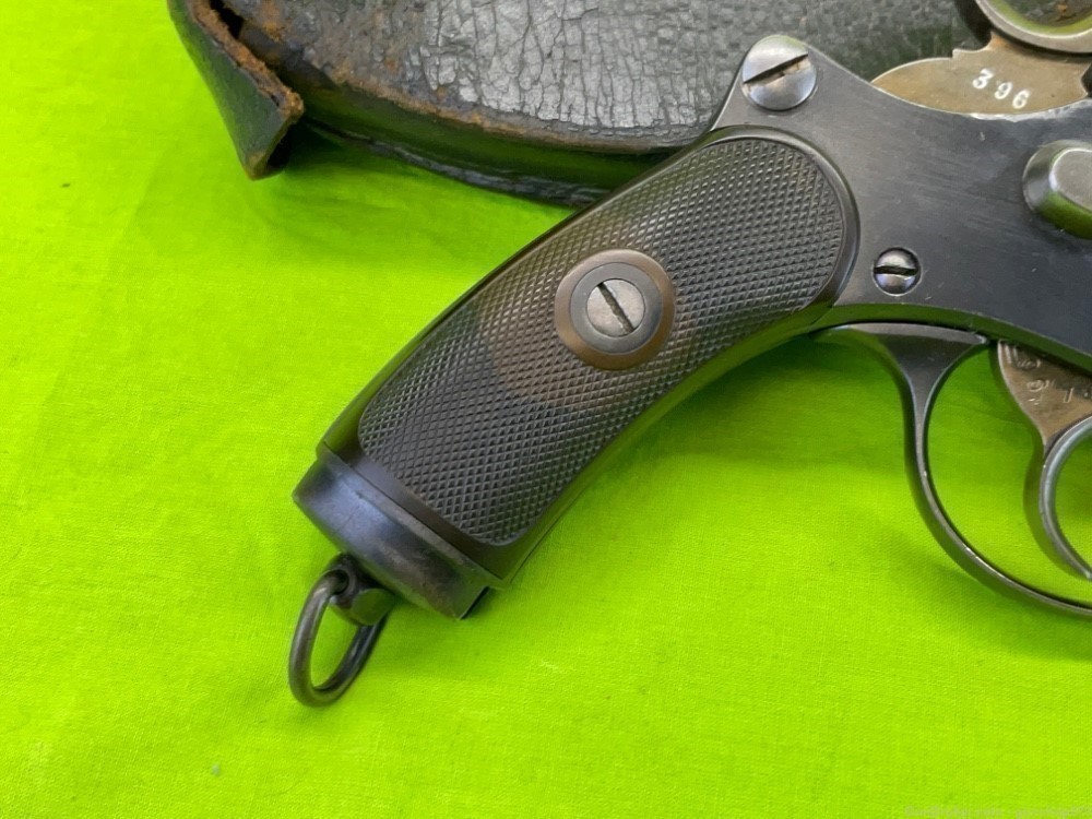 Swiss 1882 Ordnance Revolver 7.5 Sig Bern Holster Stock Matching Exc C&R-img-2