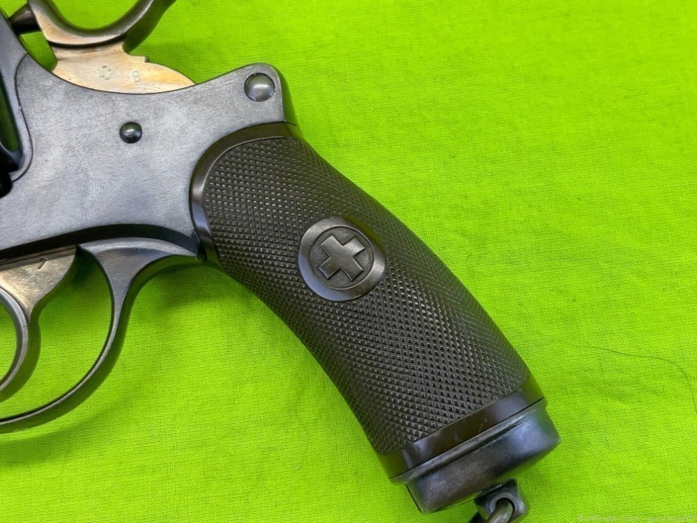 Swiss 1882 Ordnance Revolver 7.5 Sig Bern Holster Stock Matching Exc C&R-img-28