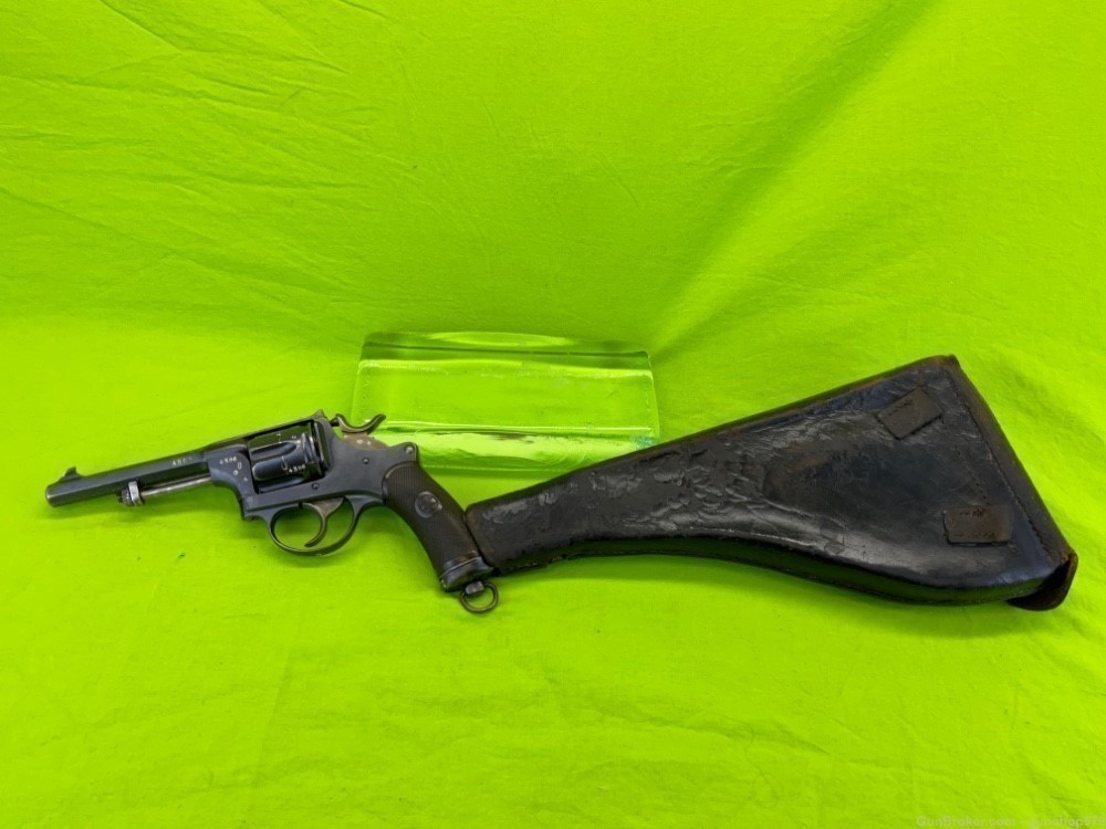 Swiss 1882 Ordnance Revolver 7.5 Sig Bern Holster Stock Matching Exc C&R-img-38
