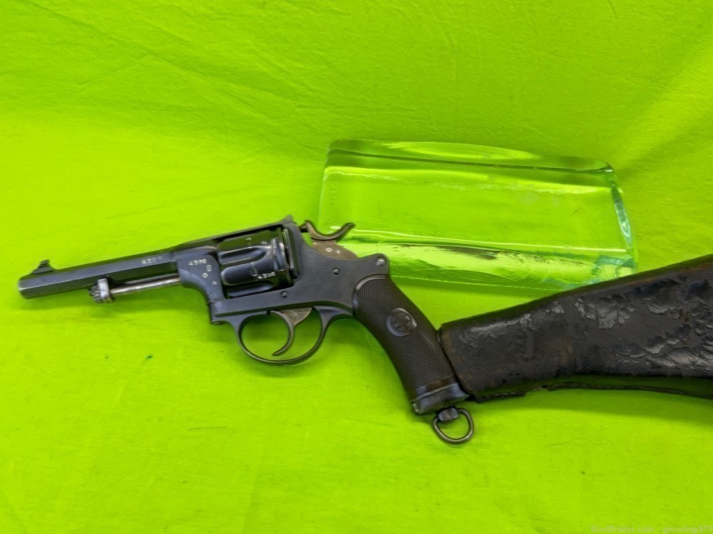 Swiss 1882 Ordnance Revolver 7.5 Sig Bern Holster Stock Matching Exc C&R-img-39