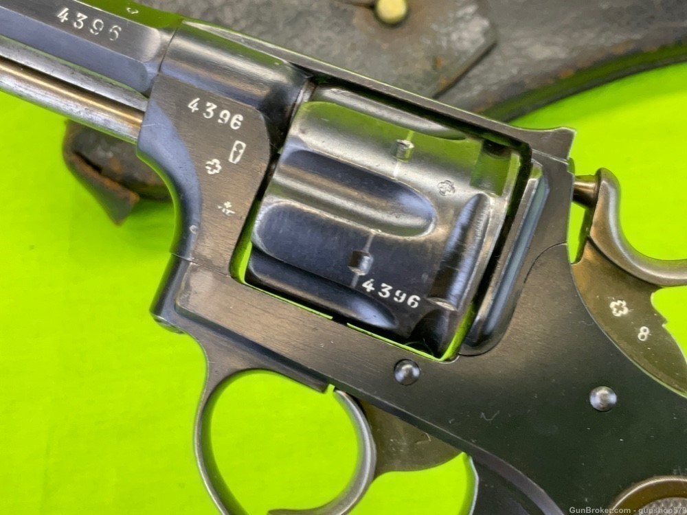 Swiss 1882 Ordnance Revolver 7.5 Sig Bern Holster Stock Matching Exc C&R-img-18