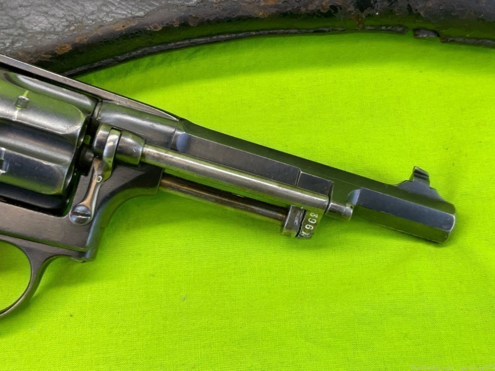 Swiss 1882 Ordnance Revolver 7.5 Sig Bern Holster Stock Matching Exc C&R-img-6