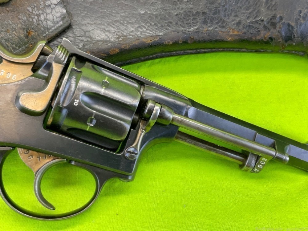 Swiss 1882 Ordnance Revolver 7.5 Sig Bern Holster Stock Matching Exc C&R-img-5