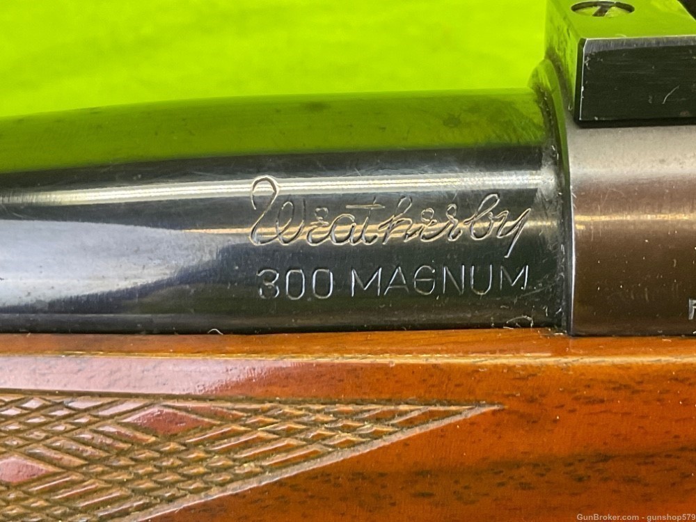 Vintage Weatherby Mark V Germany Southgate CA 300 WM Magnum Deluxe Sporter -img-29
