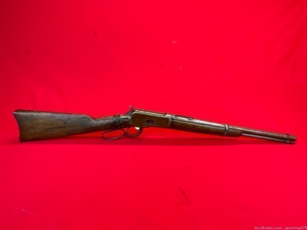 Winchester 1892 Trapper SRC Saddle Ring Carbine 1912 Ranch Gun 92 C&R Curio-img-0