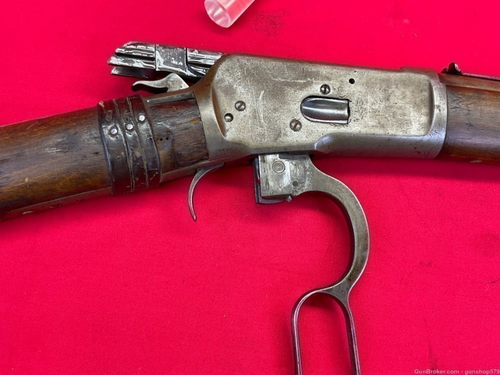 Winchester 1892 Trapper SRC Saddle Ring Carbine 1912 Ranch Gun 92 C&R Curio-img-1