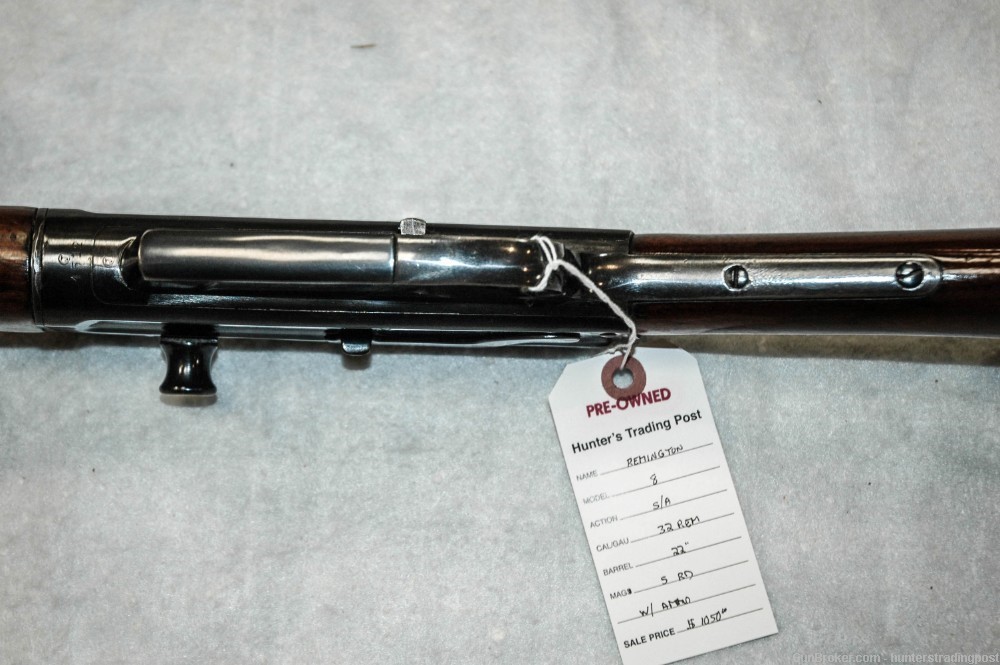 Remington Model 8 .32 Remington with Ammo Mfg 1906-img-5
