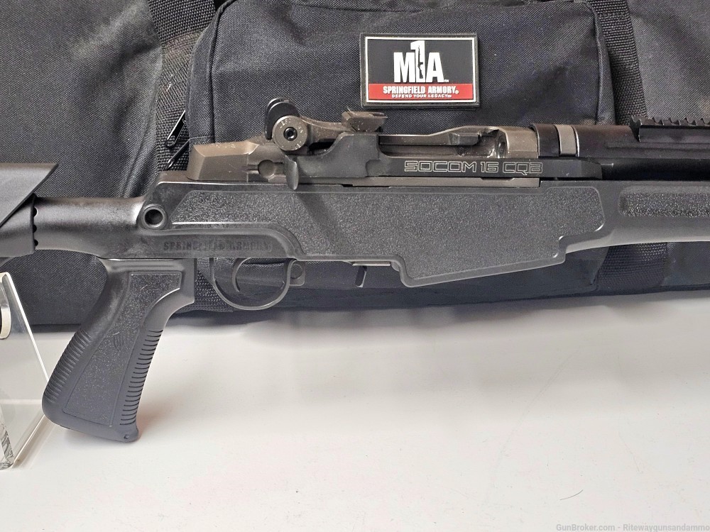 Springfield Arms M1A SOCOM 16 CQB, 7.62x51, 16.25, 10+1, Parkerized metal-img-9
