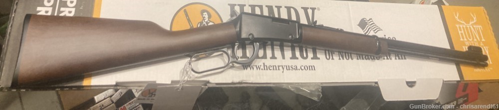 Henry 22LR Model H001 lever action rifle New in box (no card fees added  -img-0