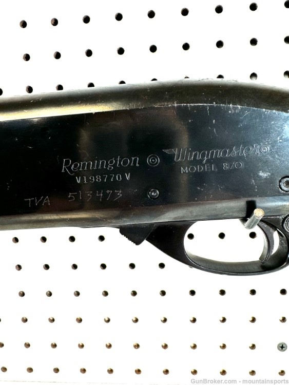 Remington 870 Wingmaster 12GA LE Police Trade in 12 GA No Reserve NR-img-4